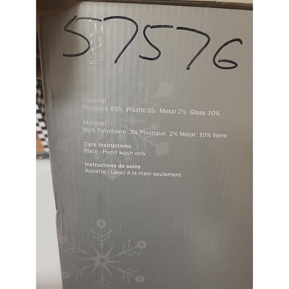 Colorful Christmas Light Sitting Santa Claus Candy Dish with A Glass Tray Tested - Picture 13 of 16